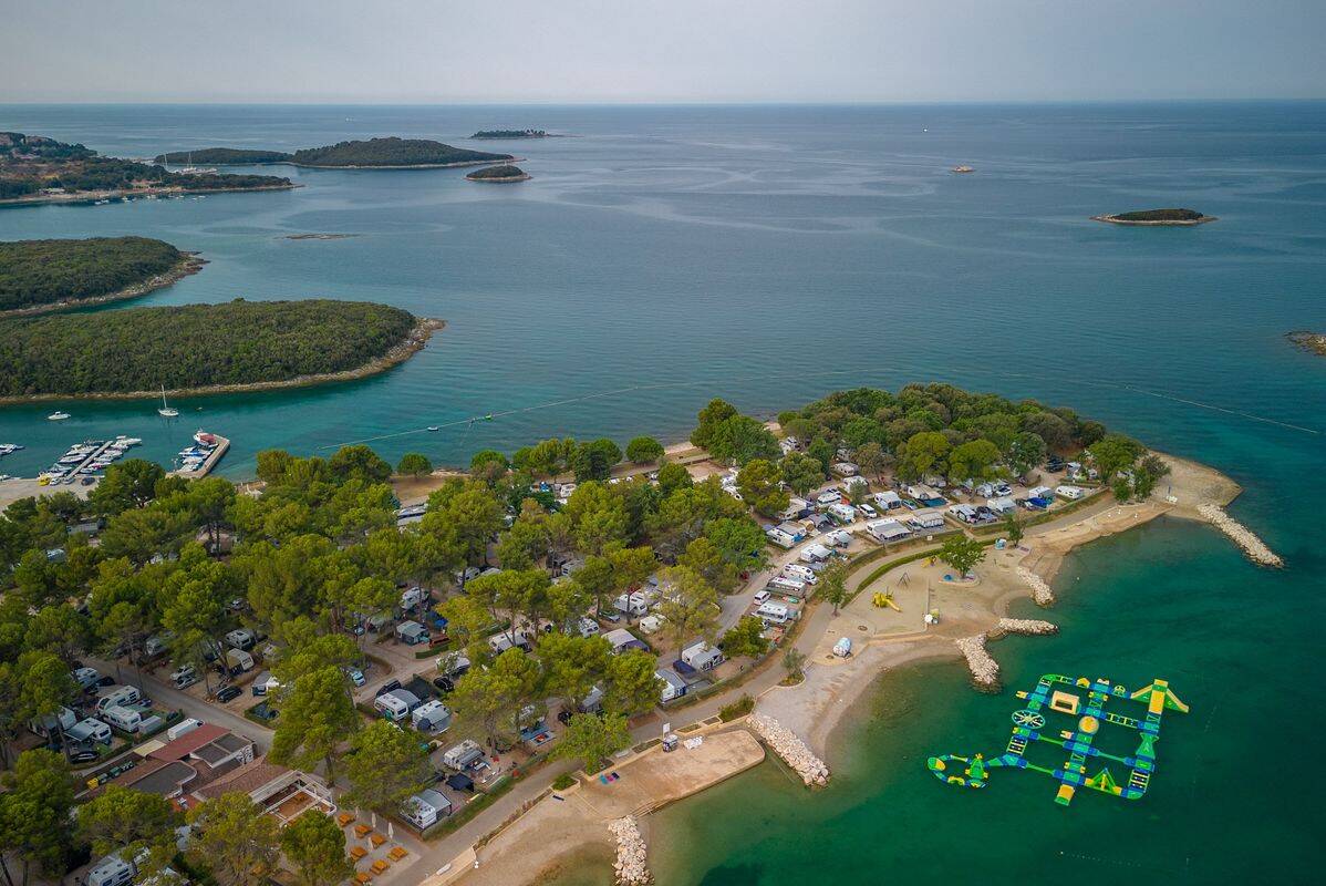 Campingplatz Valkanela, Kroatien, Istrien
