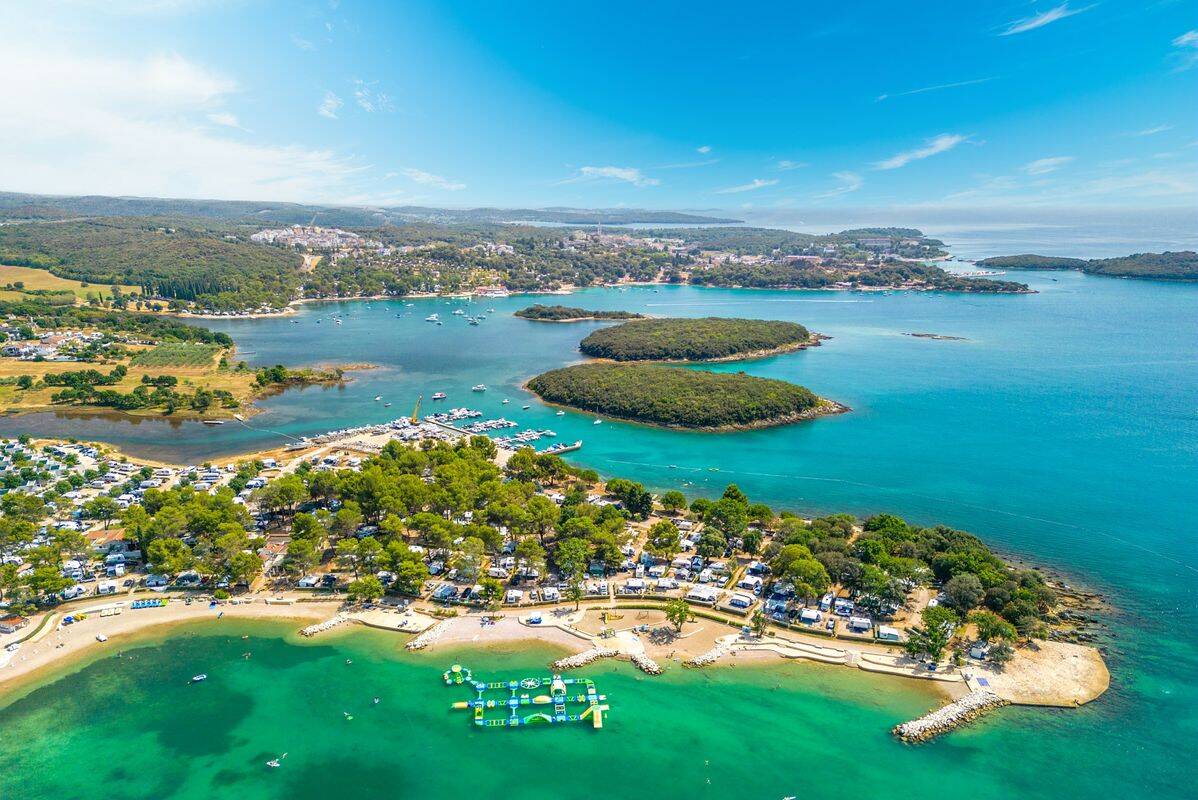 Campingplatz Valkanela, Kroatien, Istrien