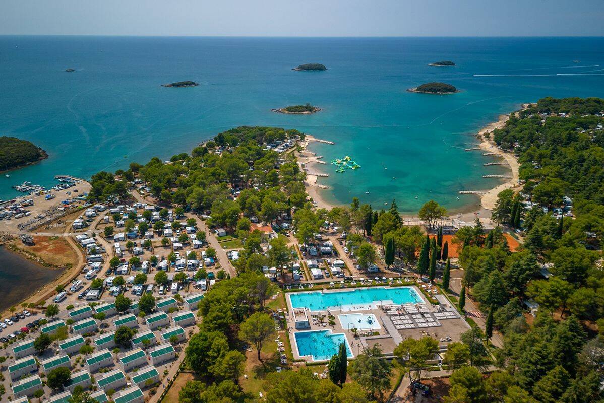 Campingplatz Valkanela, Kroatien, Istrien