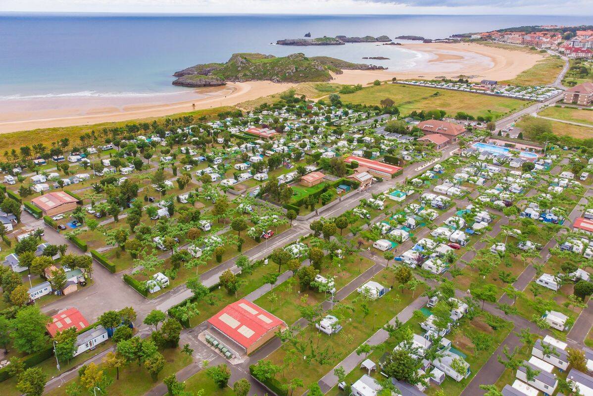 Campsite Playa Joyel, Spain, Cantabria, Noja