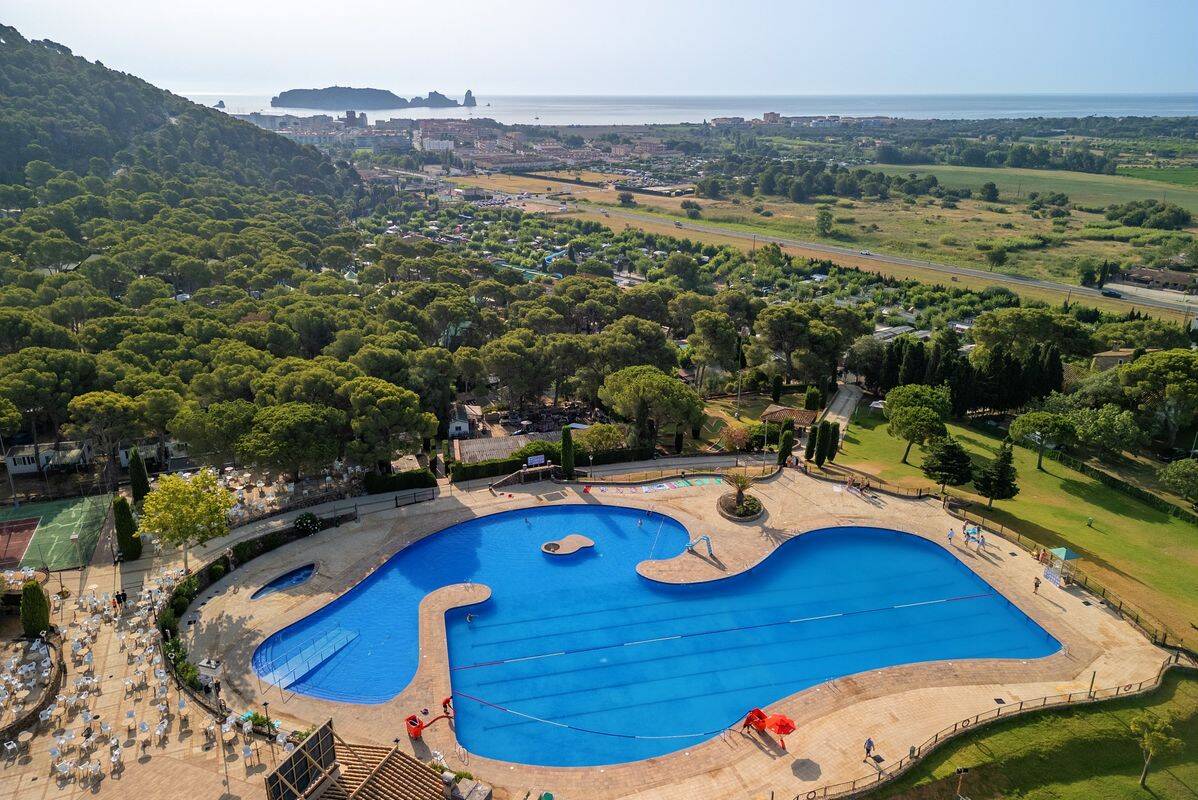 Campsite Castell Montgri, Spain, Costa Brava, Estartit