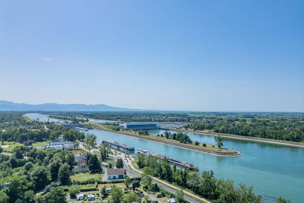 Camping L'Ile du Rhin, Frankrijk