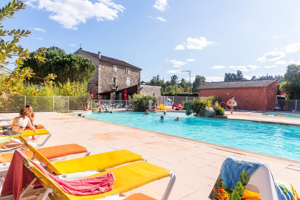 Campsite La Nouzarède, France, Ardèche, Joyeuse