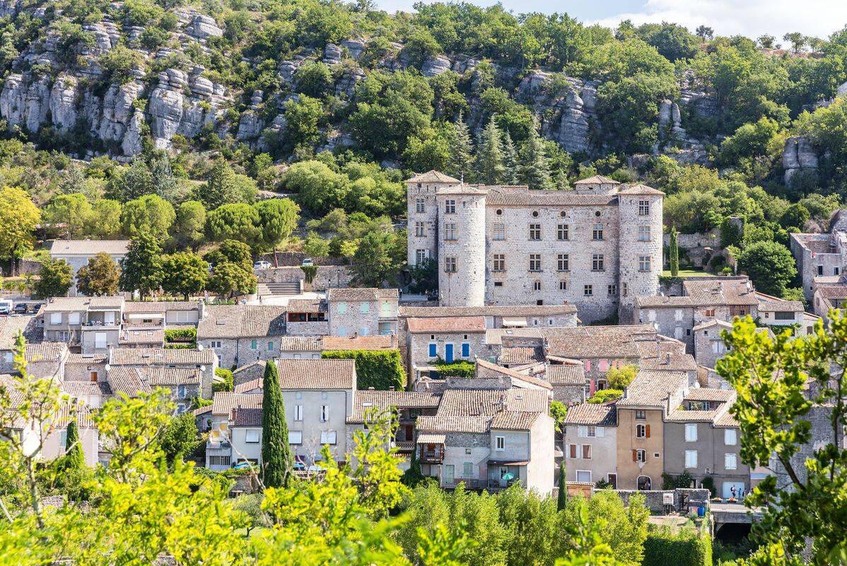 Camping Le Domaine du Cros d'Auzon, France, Ardèche, Vogüe