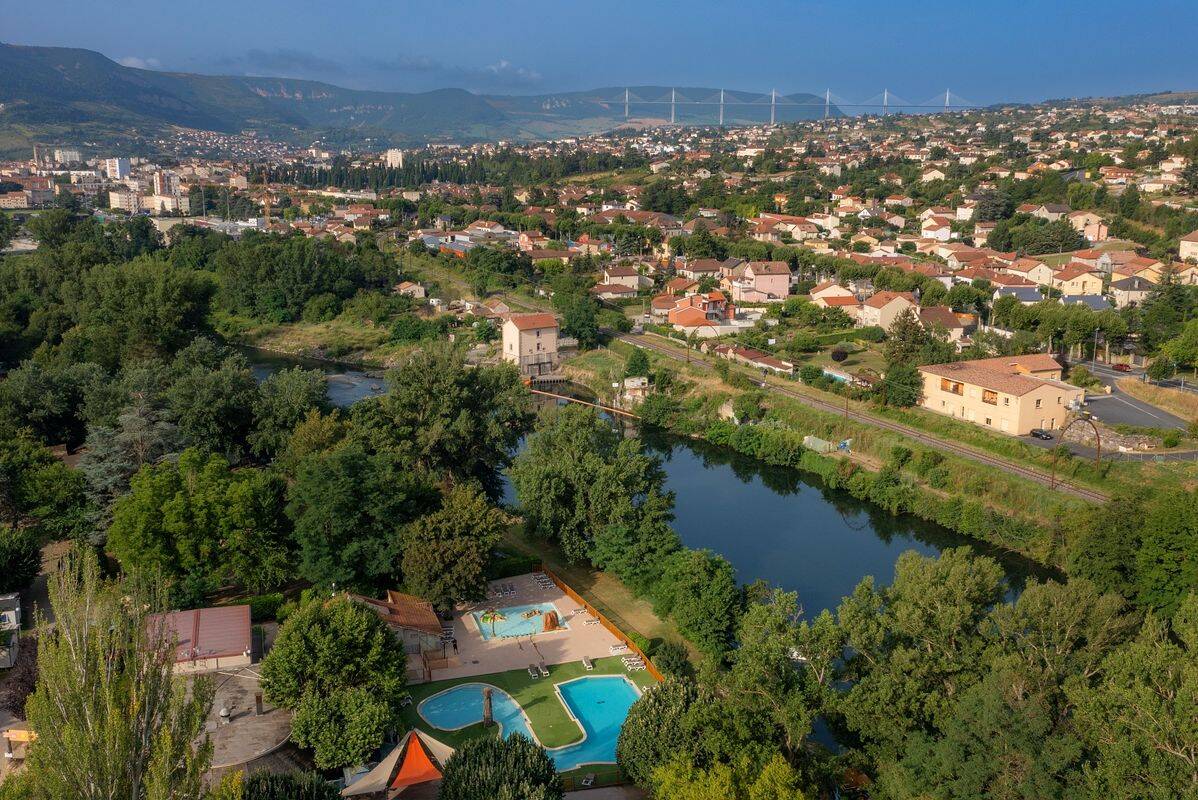 Campsite Millau Plage, France