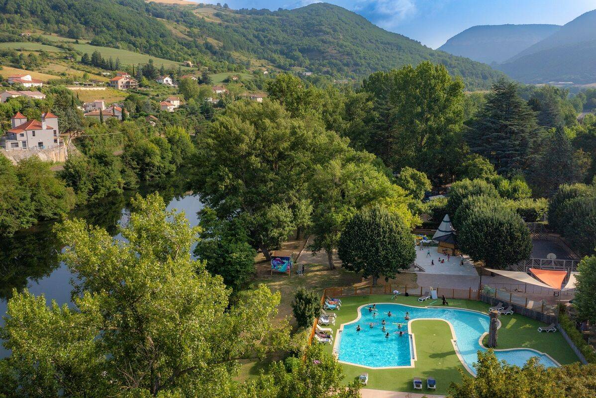 Campsite Millau Plage, France