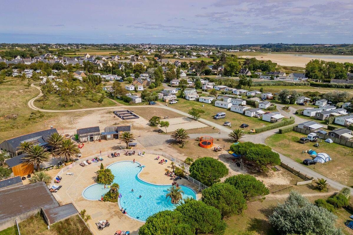 Campsite La Baie de Kernic, France, Brittany