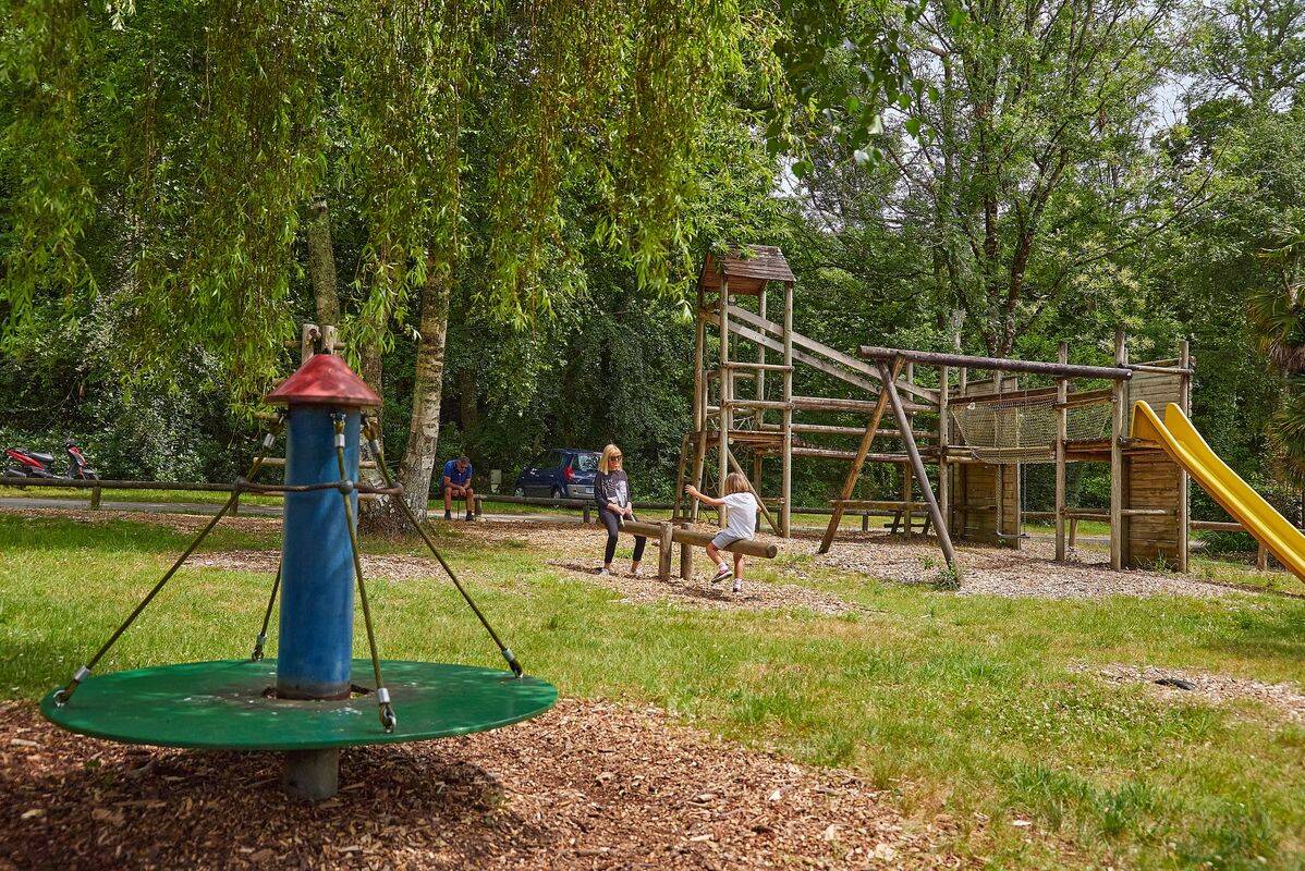 Campsite Orangerie de Lanniron, France, Brittany