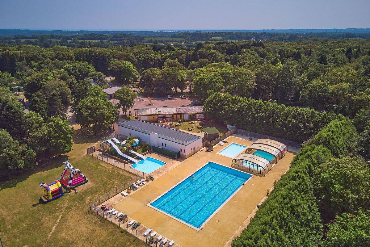 Campsite Le Bois de Pleuven, France, Brittany