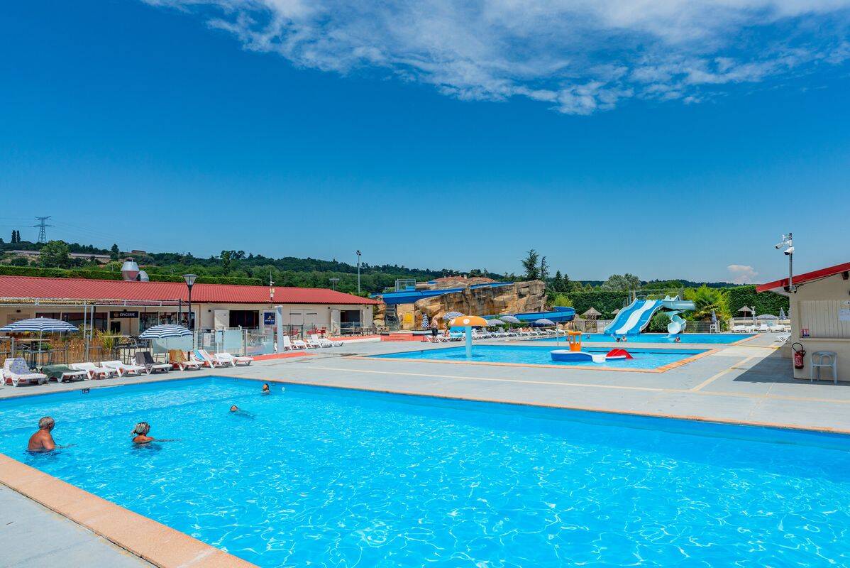 Campeggio Château de Galaure, Francia