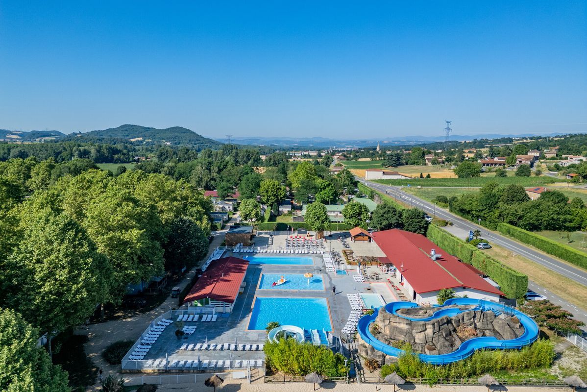 Camping Château de Galaure, France, Drôme, Châteauneuf-de-Galaure