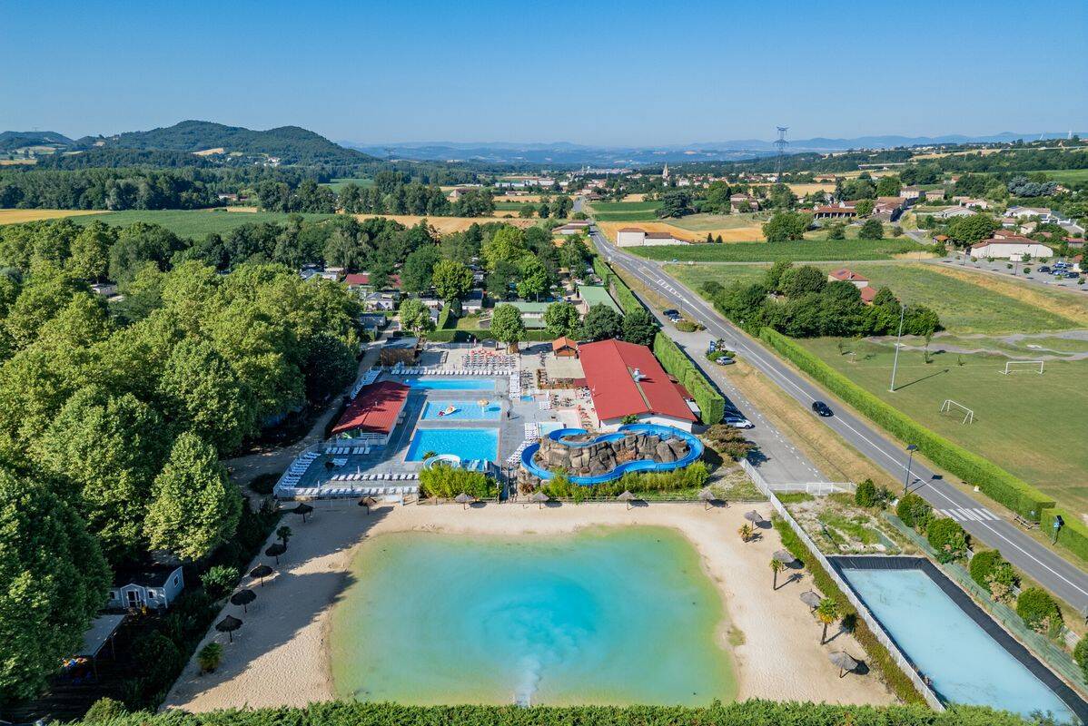 Camping Château de Galaure, France, Drôme, Châteauneuf-de-Galaure