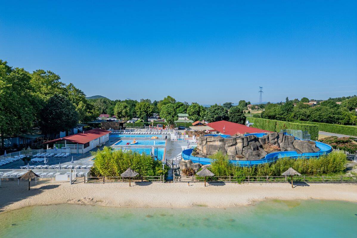 Campeggio Château de Galaure, Francia