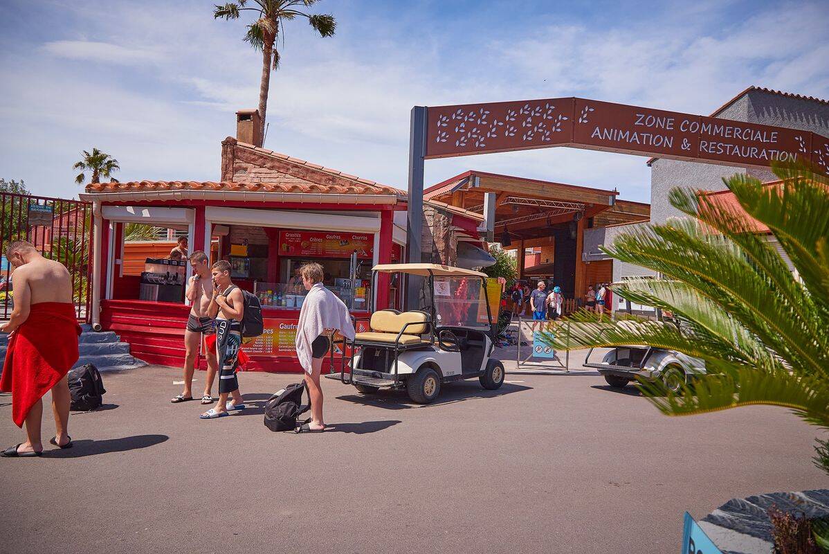 Campsite Le Front de Mer, France, Languedoc Roussillon, Argelès sur Mer