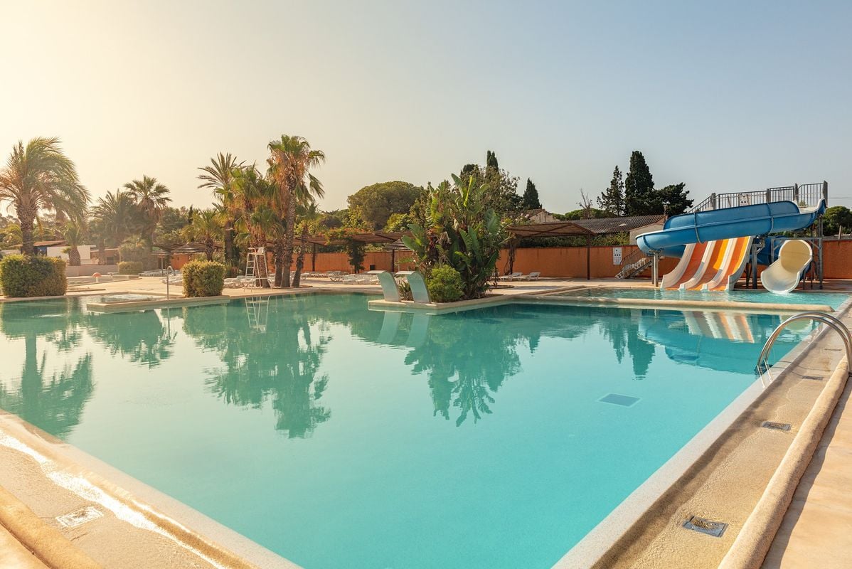 Campingplatz L'Oasis & California, Frankreich, Languedoc Roussillon, Le Barcarès