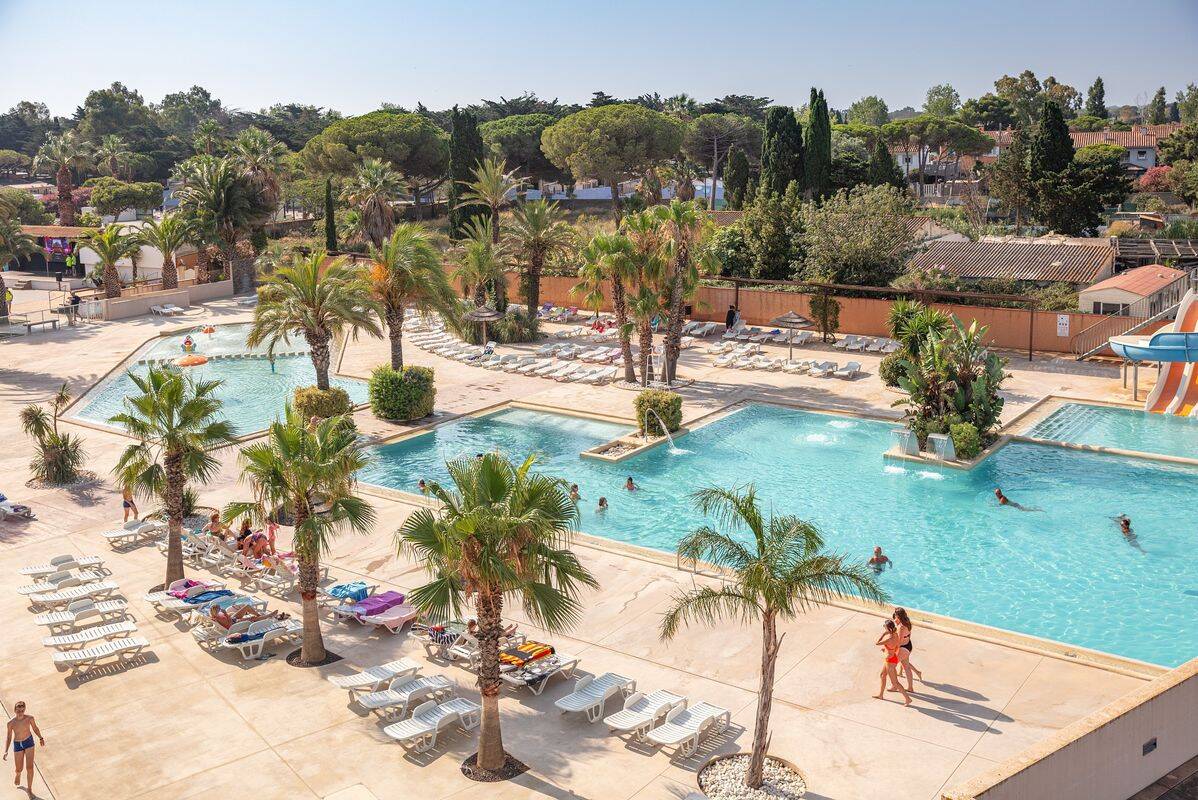 Campingplatz L'Oasis & California, Frankreich, Languedoc Roussillon, Le Barcarès