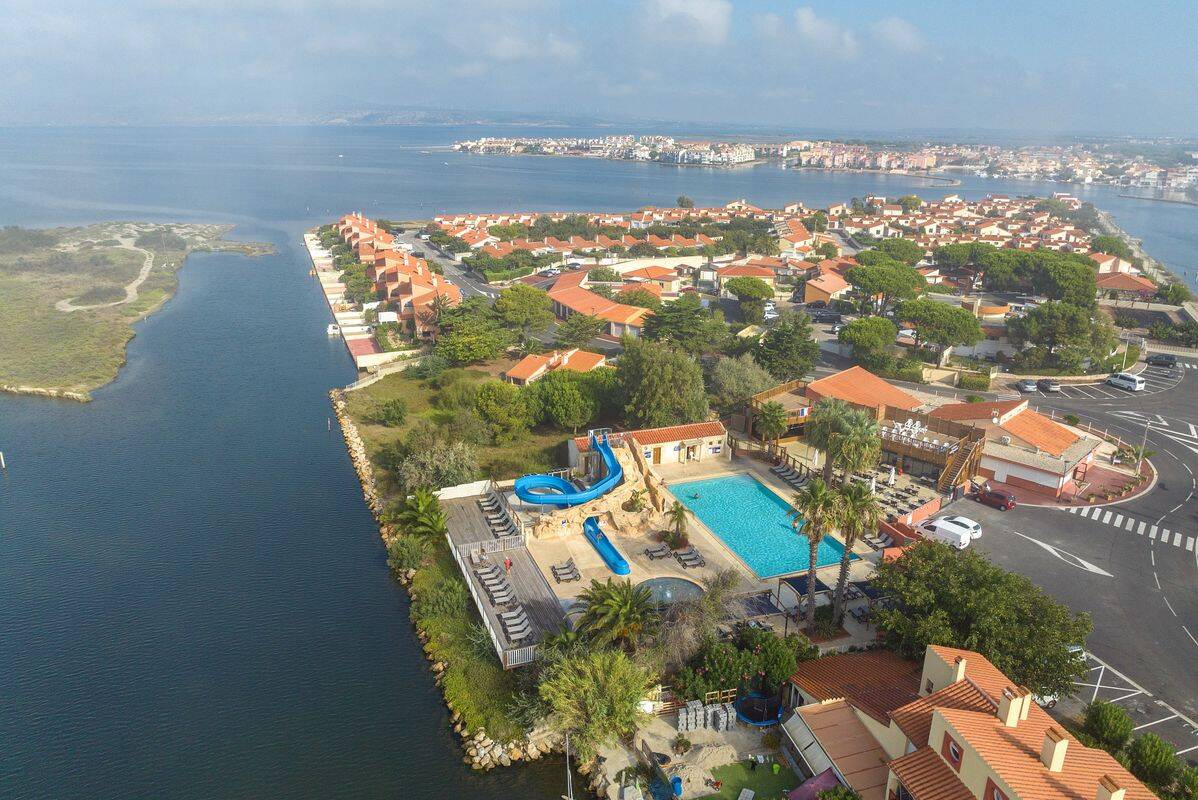Camping La Presqu'Île du Barcarès, Francia, Languedoc-Rosellón, Le Barcarès