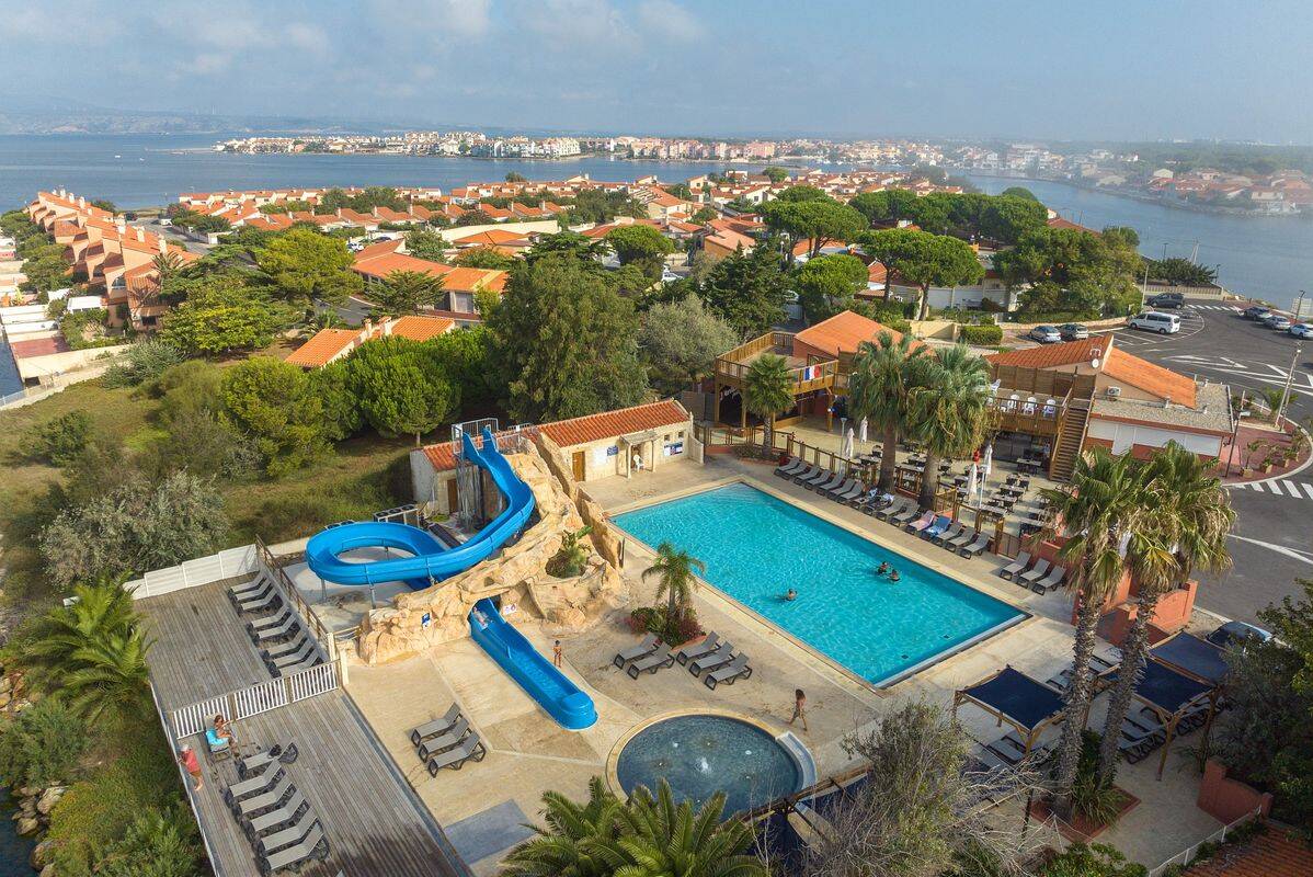 Camping La Presqu'Île du Barcarès, Francia, Languedoc-Rosellón, Le Barcarès