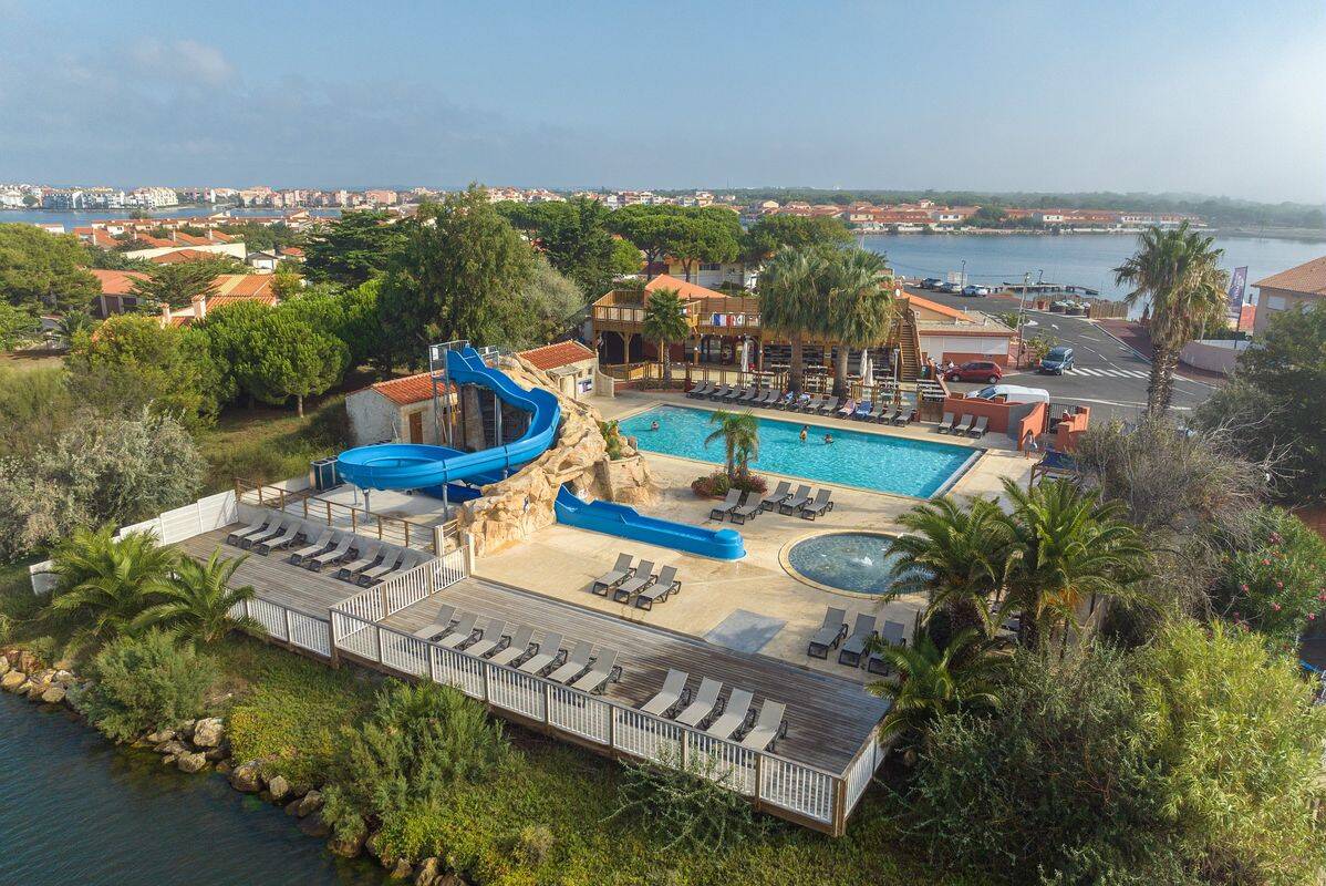 Camping La Presqu'Île du Barcarès, Francia, Languedoc-Rosellón, Le Barcarès