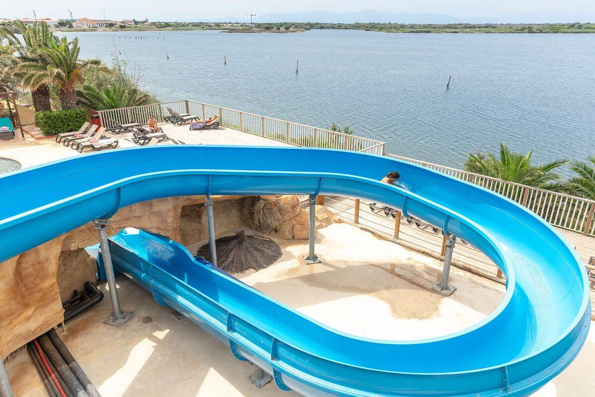 Camping La Presqu'Île du Barcarès, Francia, Languedoc-Rosellón, Le Barcarès