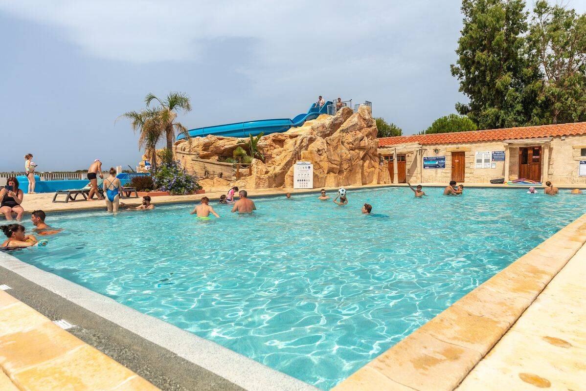 Camping La Presqu'Île du Barcarès, Francia, Languedoc-Rosellón, Le Barcarès