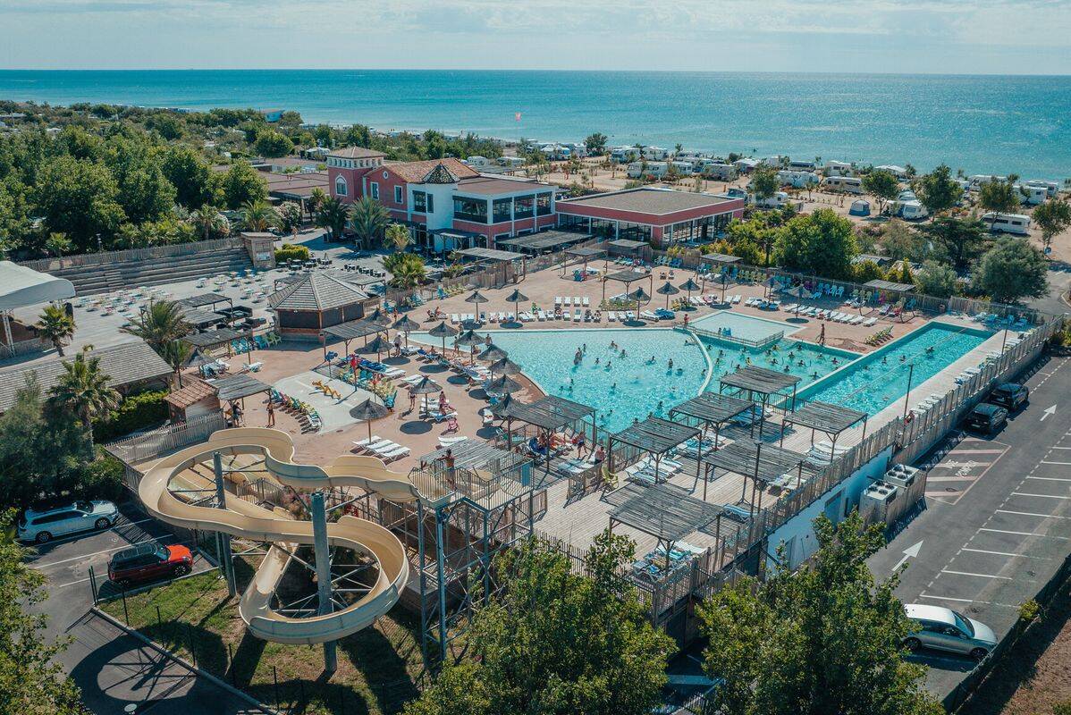 Campsite Les Méditerranées - Beach Garden, France, Languedoc Roussillon, Marseillan