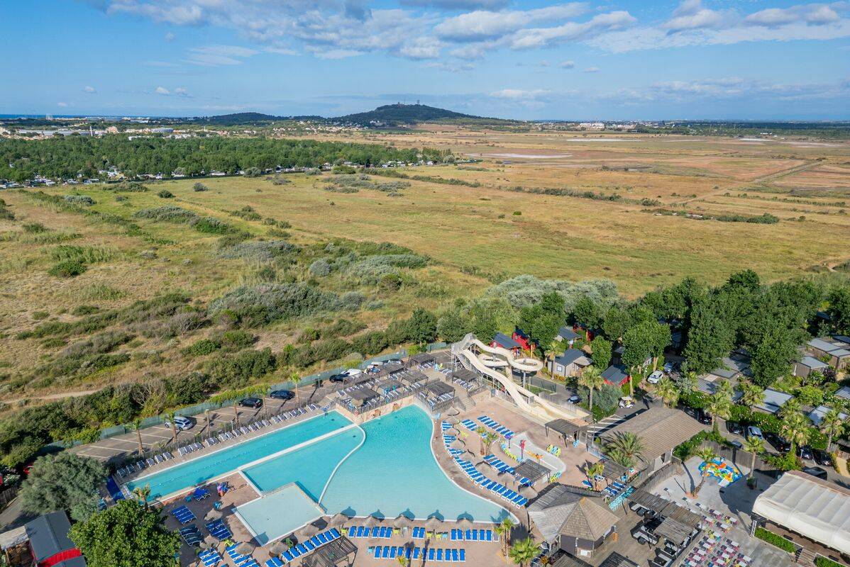 Campsite Les Méditerranées - Beach Garden, France, Languedoc Roussillon, Marseillan