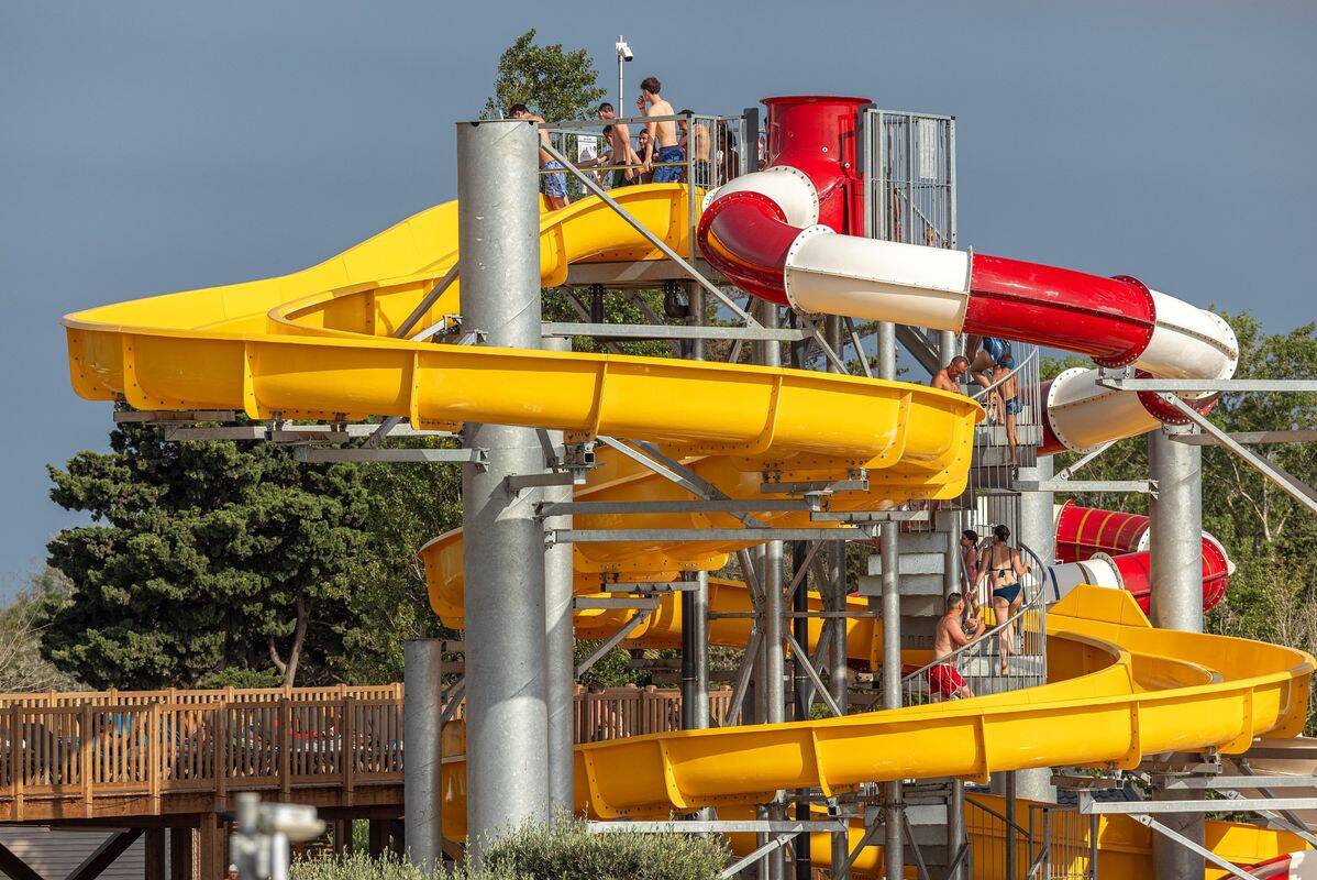 Nouveauté 2024 : glissez dans les nouveaux toboggans pour plus de divertissements ! - Camping Les Dunes, France, Languedoc Roussillon, Torreilles