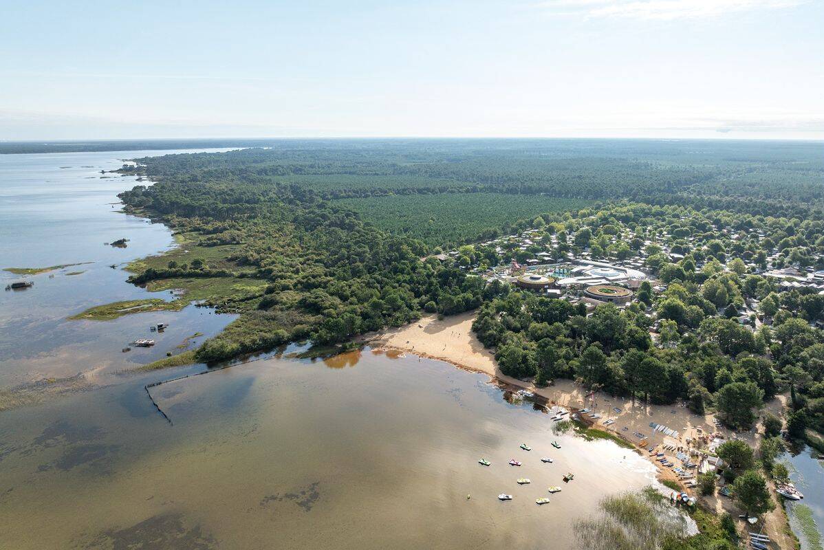 Campsite La Rive, France, Landes, Biscarrosse