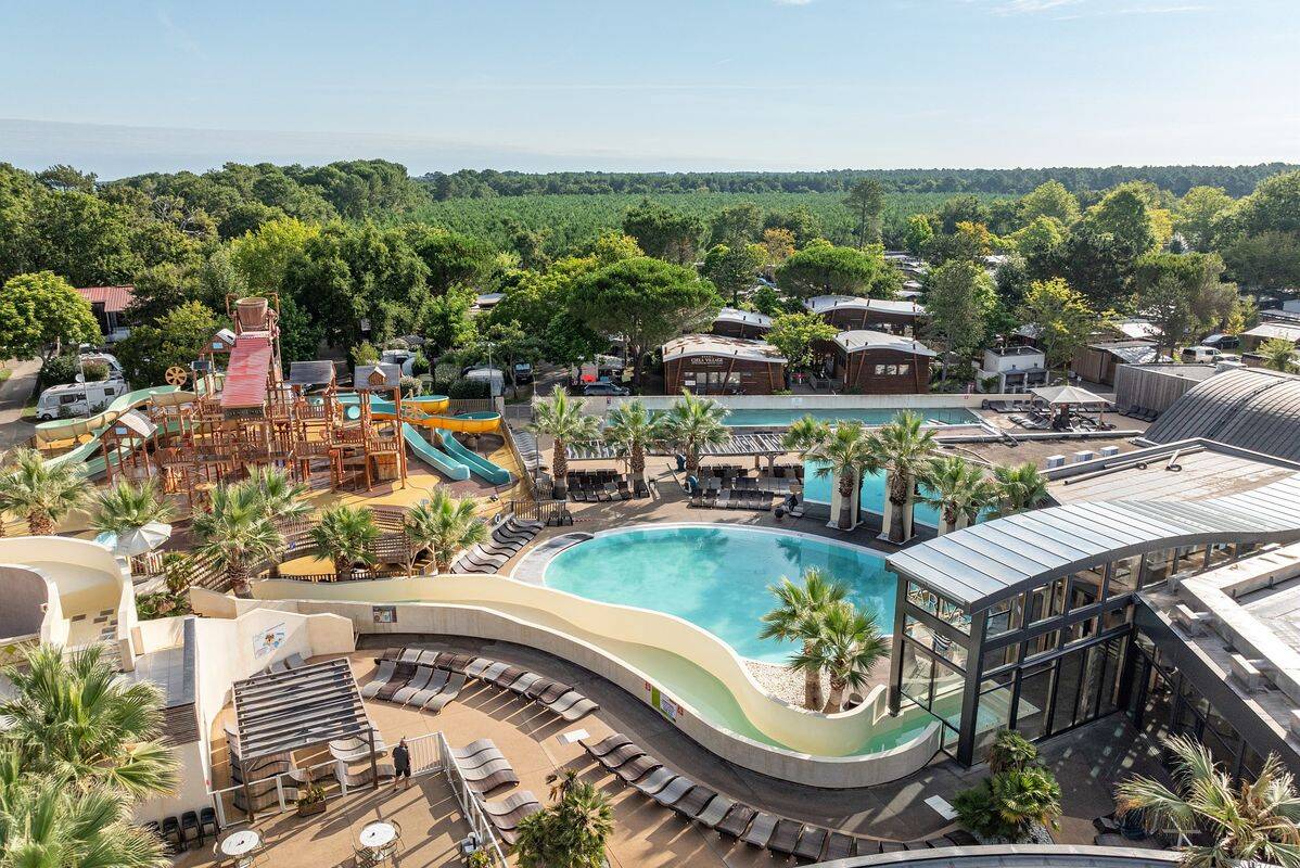 Campsite La Rive, France, Landes, Biscarrosse