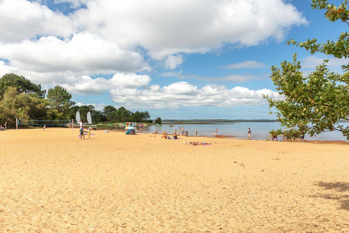 Campsite La Rive, France, Landes, Biscarrosse