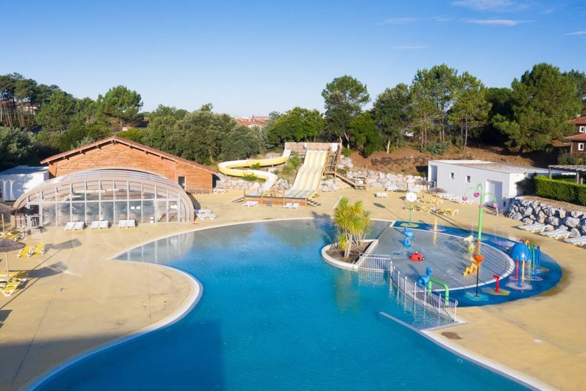 Camping La Plage Campingplatz Mimizan Landes Frankreich Homair