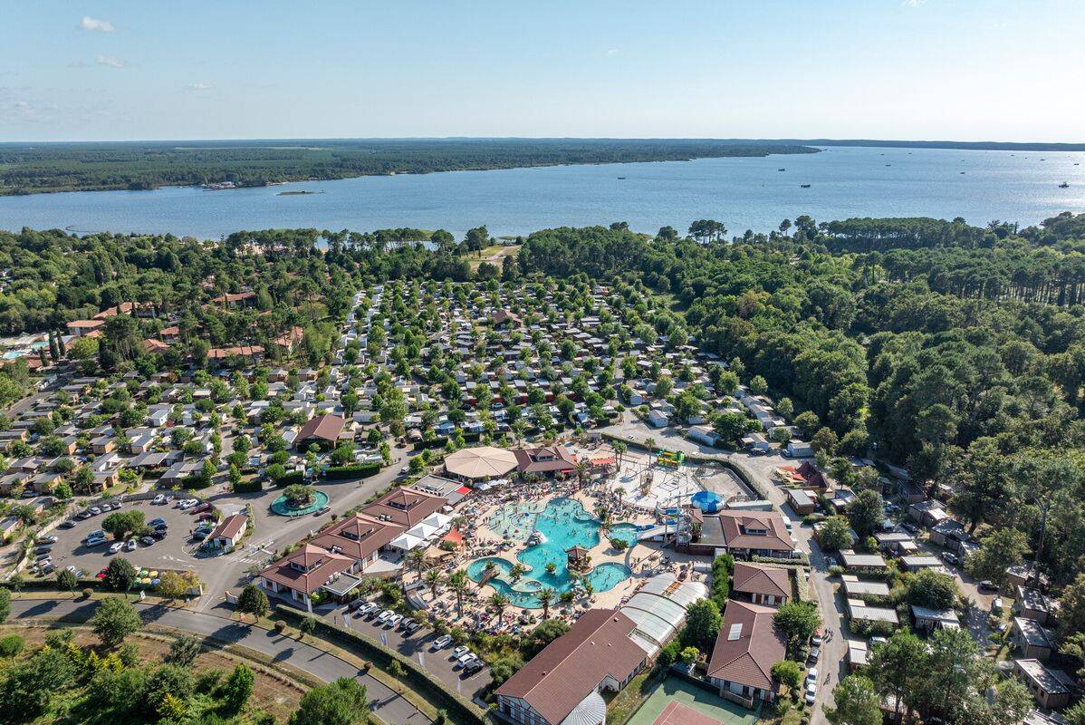 Campsite Au Lac de Biscarrosse, France, Landes