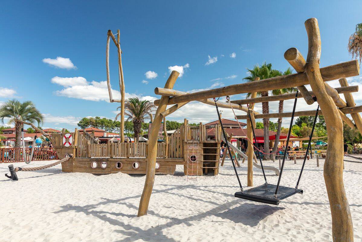 Campsite Au Lac de Biscarrosse, France, Landes