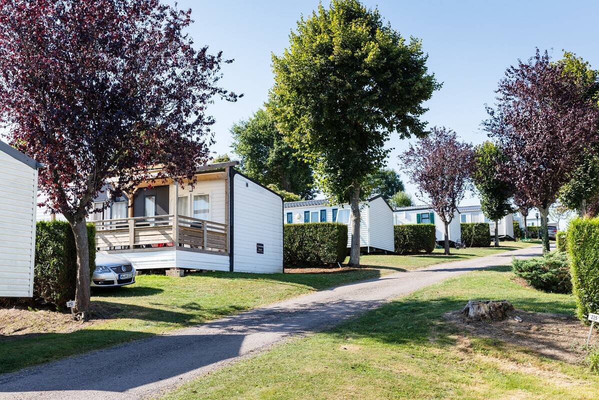 Camping La Vallée, France, Normandie, Houlgate