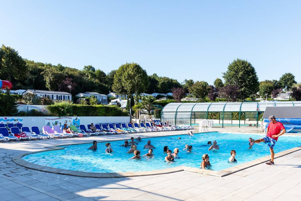 Camping La Vallée, France, Normandie, Houlgate