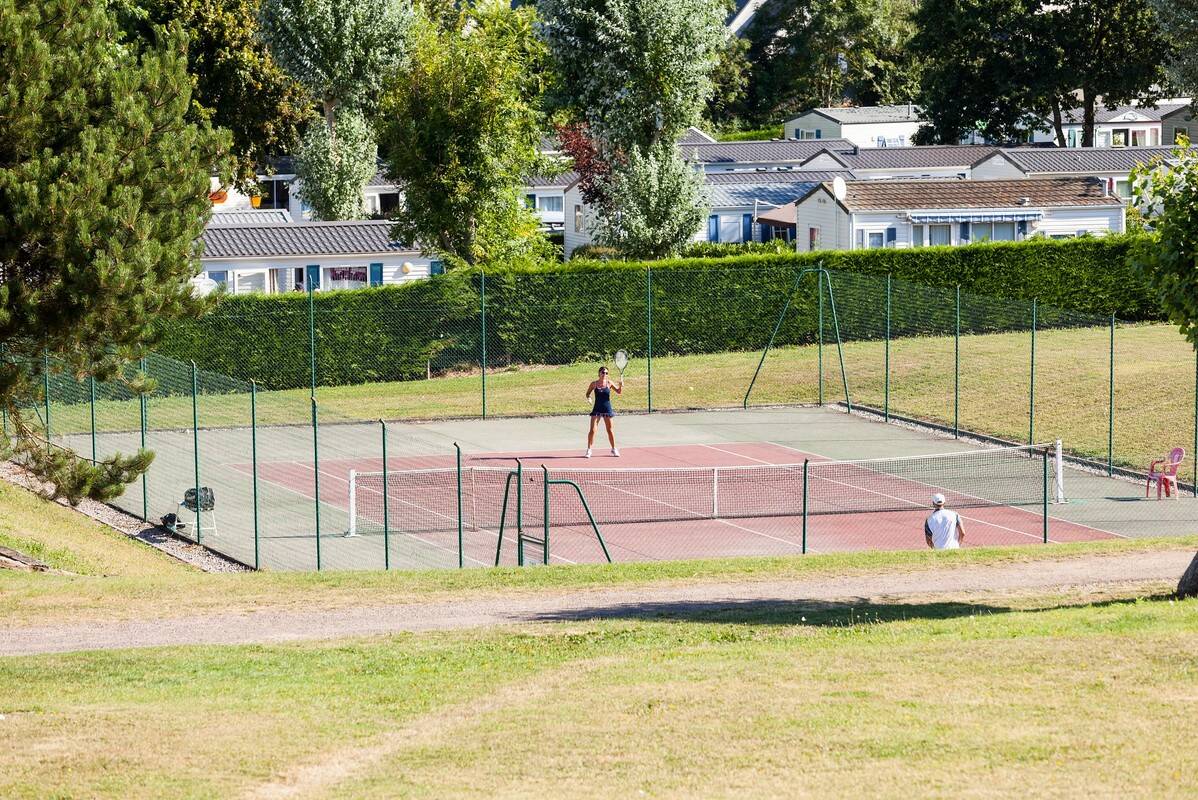 Camping La Vallée, France, Normandie, Houlgate
