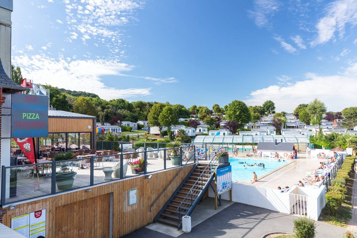 Camping La Vallée, France, Normandie, Houlgate