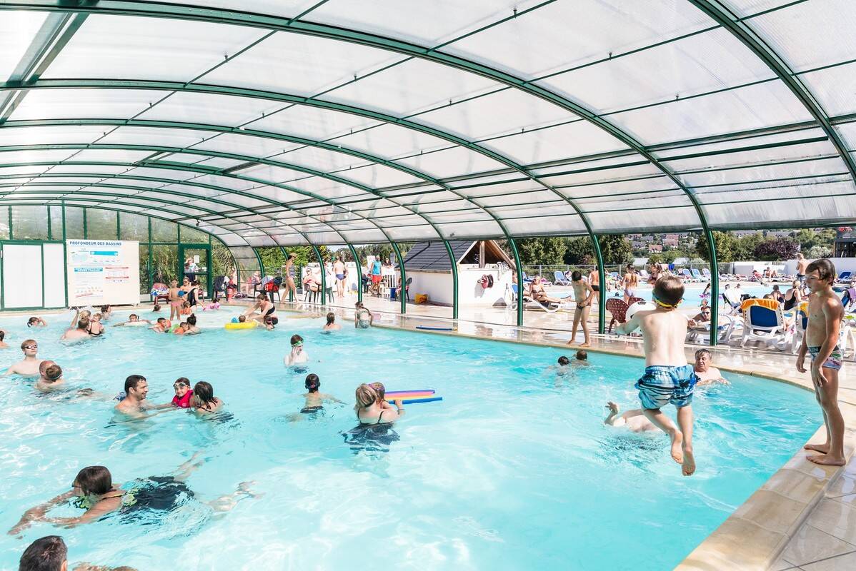 Camping La Vallée, France, Normandie, Houlgate