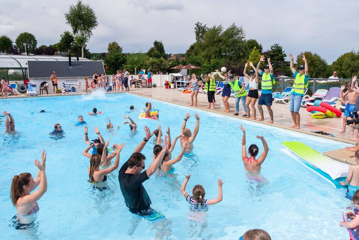 Camping La Vallée, France, Normandie, Houlgate