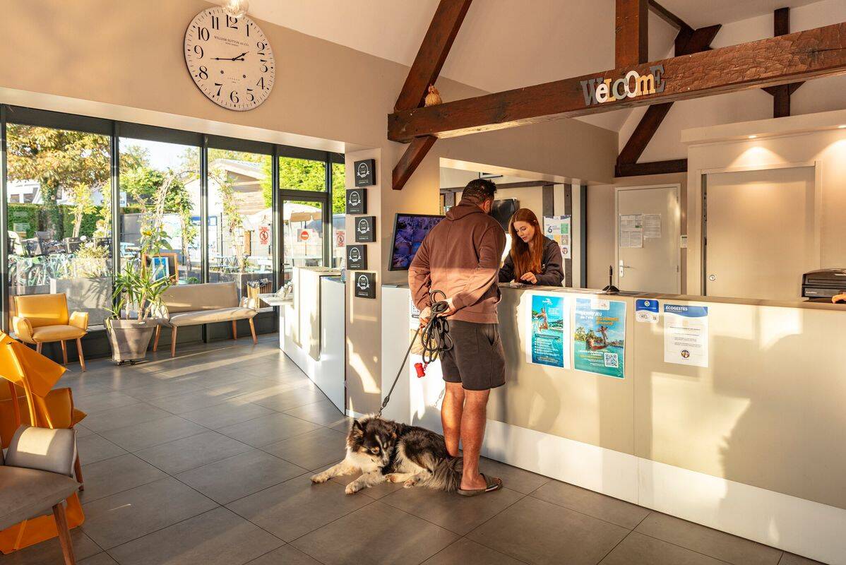 Campsite La Vallée, France, Normandy