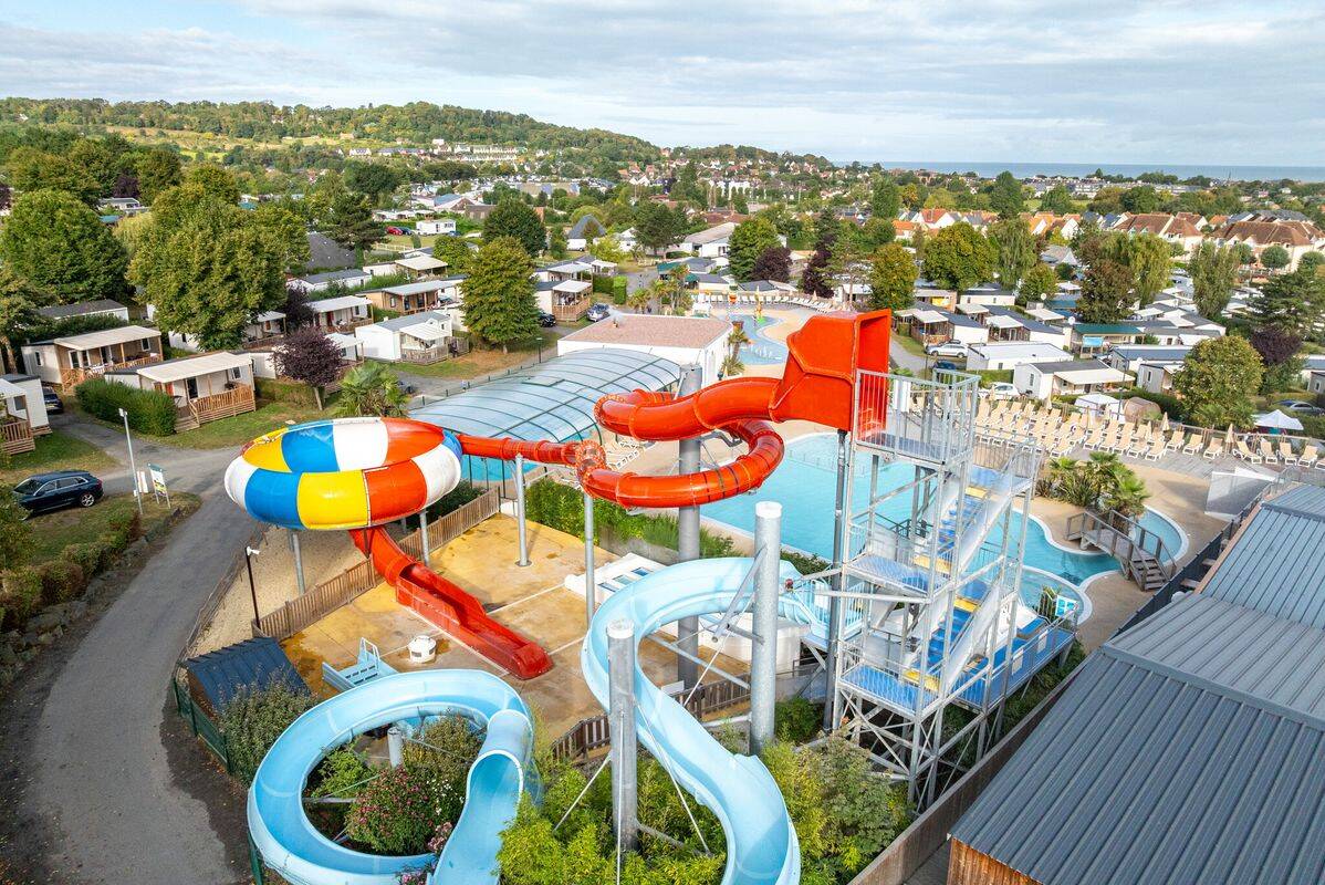 Campsite La Vallée, France, Normandy