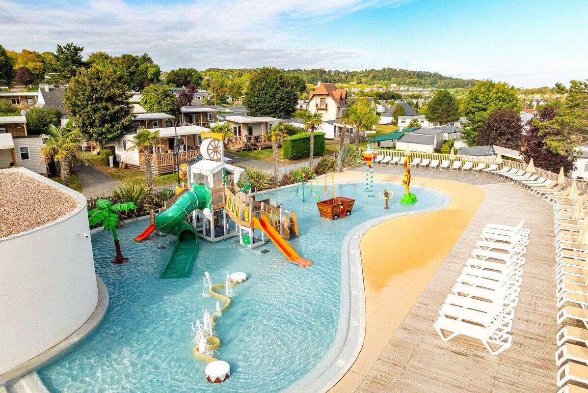 Campsite La Vallée, France, Normandy