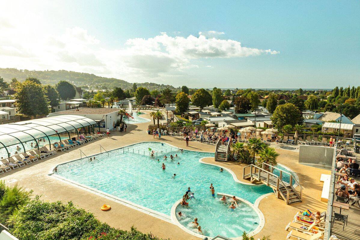 Campsite La Vallée, France, Normandy