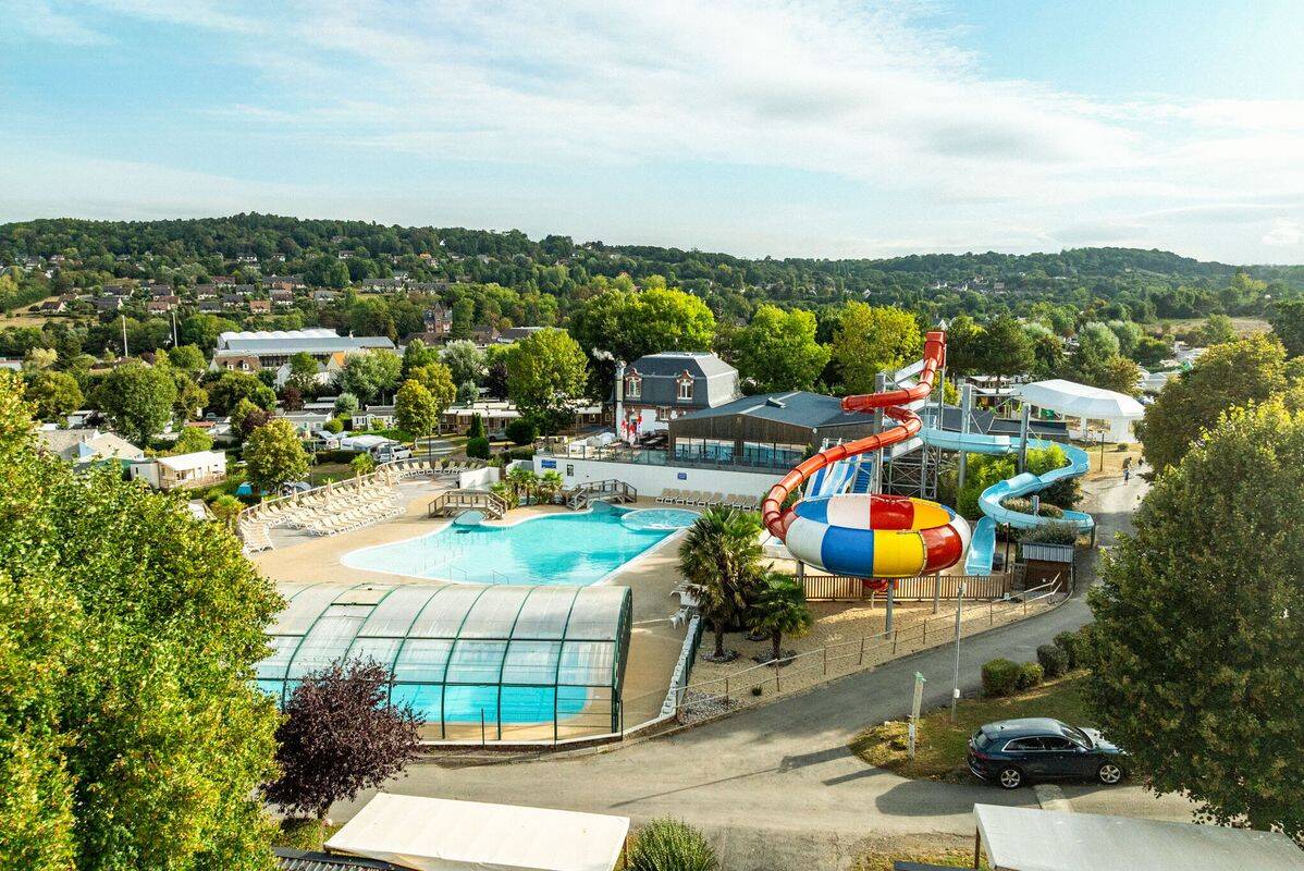 Campsite La Vallée, France, Normandy