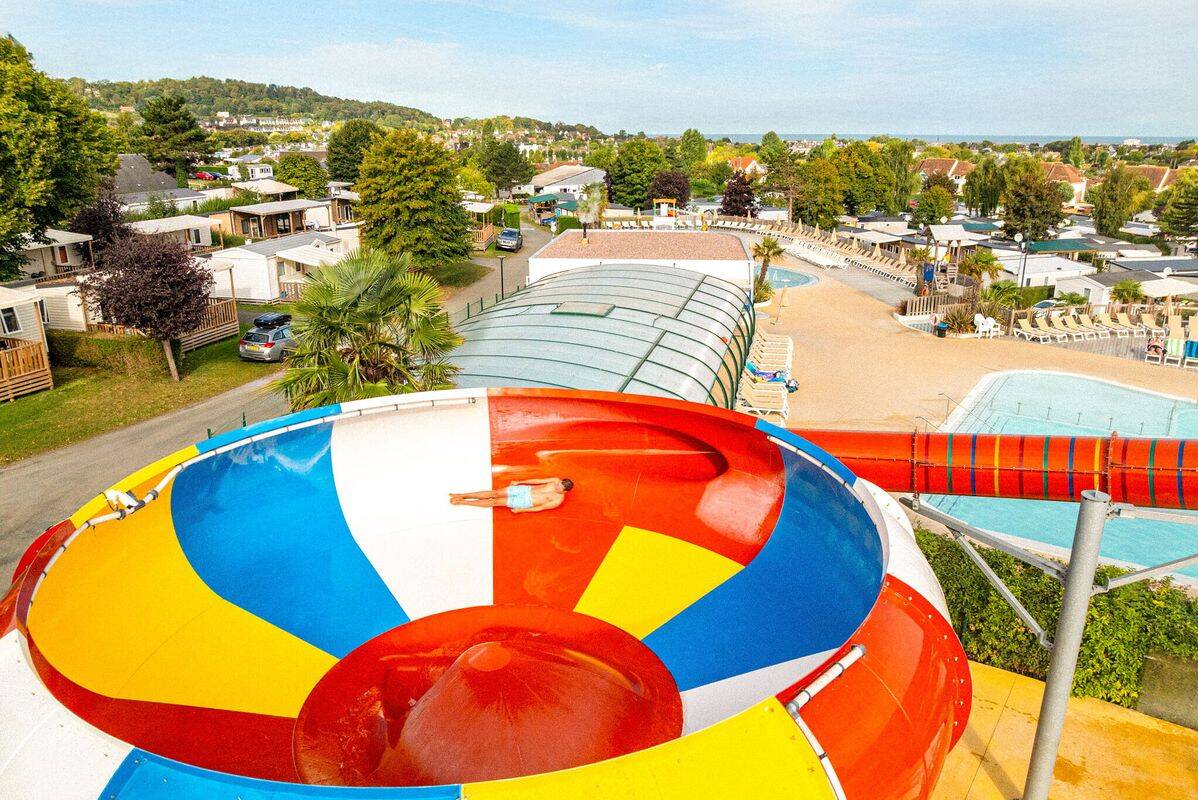 Campsite La Vallée, France, Normandy
