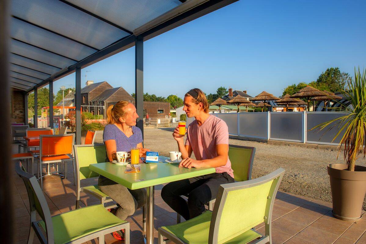 Campingplatz Les Pommiers du Mont Saint Michel, Frankreich, Normandie