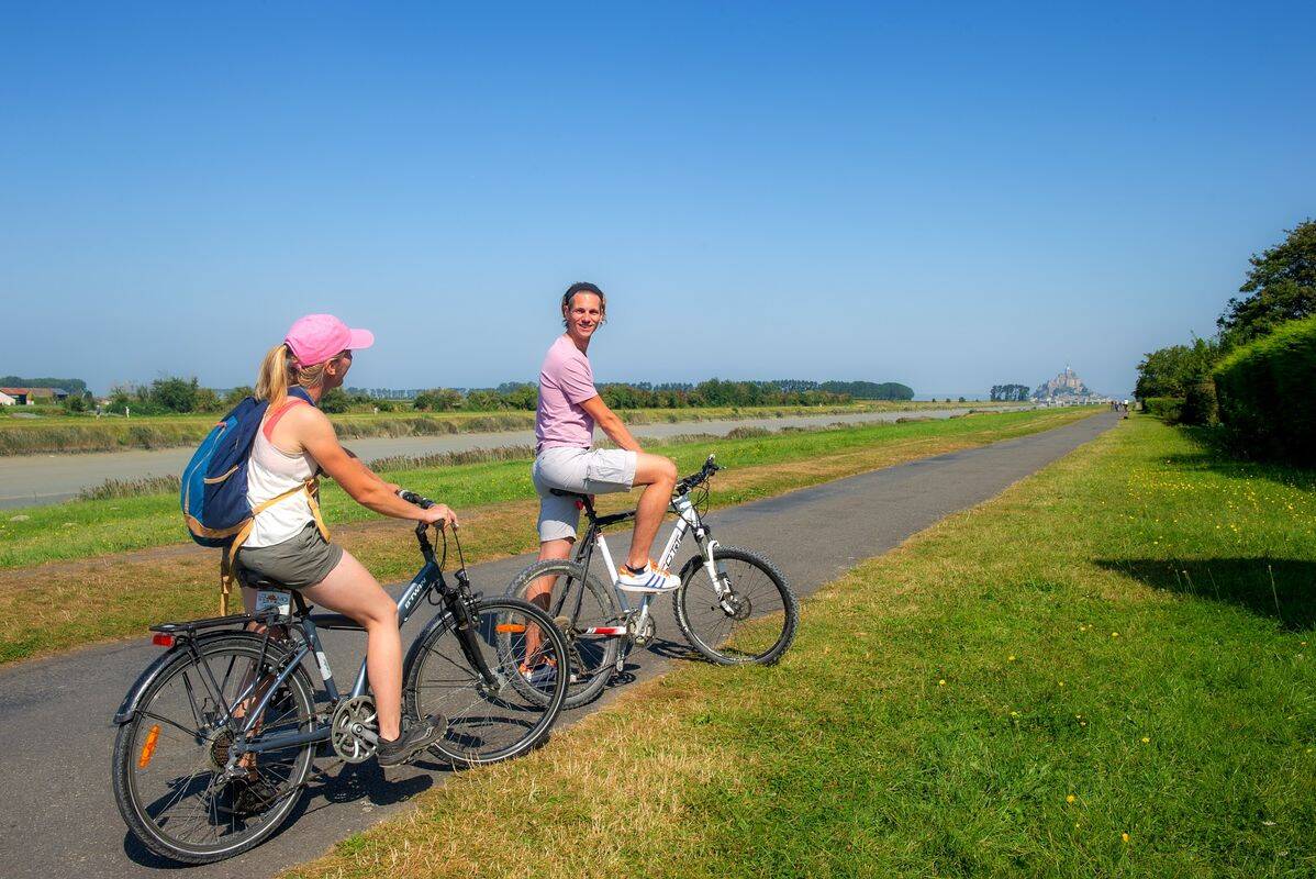 Campingplatz Les Pommiers du Mont Saint-Michel, Frankreich, Normandie