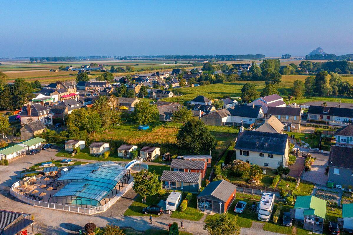 Campingplatz Les Pommiers du Mont Saint-Michel, Frankreich, Normandie