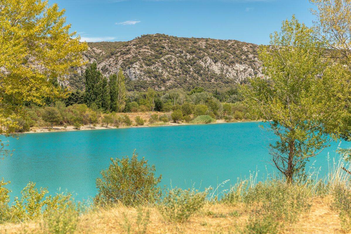 Campsite Les Rives du Luberon, France, Provence French Riviera, Cheval blanc